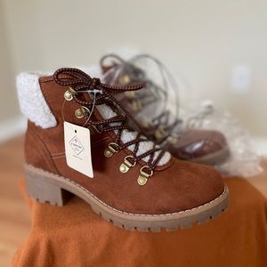 Ladies St. John’s Bay lace up booties